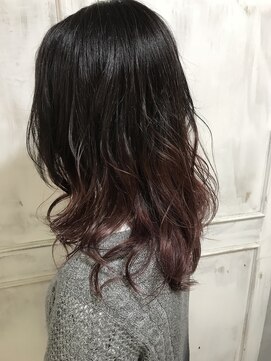 ヘア ラボ ニコ 藤沢店(hair Labo nico...) グラデーション★ラベンダーピンク