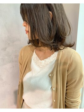 キチ(kichi.) [kichi.] レイヤーロブ×カーキベージュ