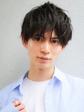 アフロート ディル(AFLOAT D'L) シースルーバンク マッシュヘアー サイドバング