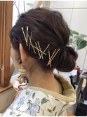 《HAIRZ》大岩☆ピンアレンジユルふわシニヨン