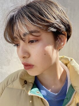 ソイ コンク 下北沢(soi conc) 前髪薄めのマッシュショート