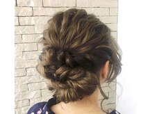 ▽ヘアセットもお任せ!!時間外は応相談ください。