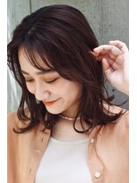 フラミューム たまプラーザ(flammeum)&nbsp;外ハネボブ×モカブラウン【フラミュームたまプラーザ】