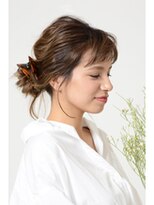 アース 鹿児島天文館店(HAIR&MAKE EARTH)&nbsp;こなれ感たっぷり！トレンドポニーアレンジ
