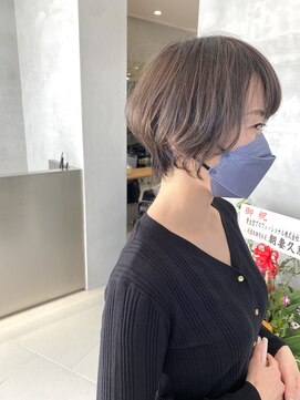 コード(Chord) 白髪ぼかしor大人女性、マッシュショート［谷合