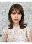 簡単可愛い小顔ミディアム♪