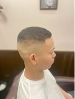 ヒロギンザバーバーショップ 神楽坂店(HIRO GINZA BARBER SHOP) スキンフェード×震災