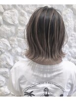 モアナ バイ ヘッドライト 武蔵小杉店(Moana by HEADLIGHT)&nbsp;Moana【武蔵小杉】#ミニボブ#バレイヤージュ#外はねボブ