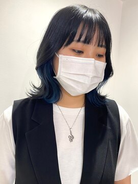 ツキ 横浜店(tuki) インナーカラーケアブリーチイヤリングカラーハイライトレイヤー