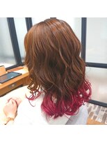 マーレ(MARLE./)&nbsp;ピアニーピンクの裾カラー