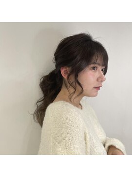 フラミューム 本厚木店(flammeum) ゆるふわポニーテール