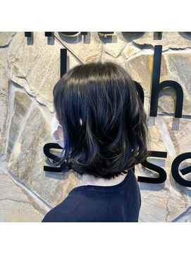 ナチュラルハイセンス 本店(natural high sense) インナーカラー×レイヤーボブ　似合わせカット/町屋駅