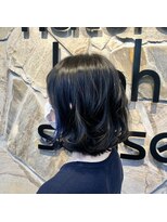 ナチュラルハイセンス 本店(natural high sense) インナーカラー×レイヤーボブ 似合わせカット/町屋駅
