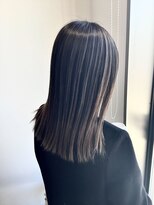 ヘアーラニッシュ 柏の葉キャンパス店(hair Lanish)&nbsp;細めナチュラルハイライト/20代30代40代/グレージュカラー