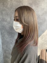 ウィート(wheat)&nbsp;インナーカラーロングレイヤー