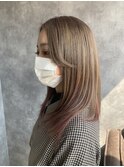 インナーカラーロングレイヤー