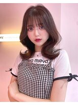 ボタン シブヤ(VOTAN SHIBUYA)&nbsp;カラー/レイヤーカット/韓国ヘア/グレージュ