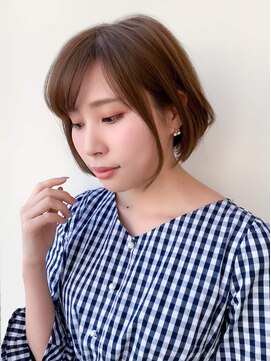 ヘアーメイク ミューズ 二条店(Hair make MUSE) フェミニングラデーションボブ