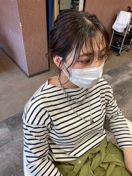 ヘアーメイク リボーン ムーヴ(hair make re:bbon move) バングアレンジ