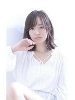 エムスラッシュ たまプラーザ(M.SLASH)&nbsp;■ダークグレージュ濡れ髪外ハネロブM.SLASHたまプラーザ55-9