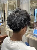 メンズカット／メンズパーマ／ツイストスパイラルパーマ