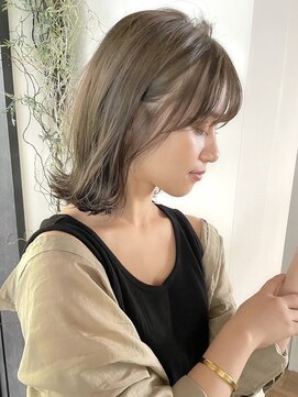 ディッセンバー 渋谷(December) オリーブグレージュ/ブリーチなしダブルカラー/学割U24