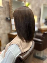 ヘアー クリアー 牟礼本店(hair clear) 髪質改善ミディアムスタイル