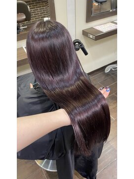 ヘアーアンドメイク ビス(HAIR&MAKE bis) ディープバイオレット/ダークバイオレット【山崎ほのか】