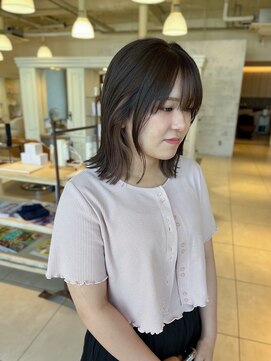 オブジェ シエル(obje't ciel) 【obje't ciel】シアーブラウン/ミディアムヘア【暮石唯】