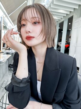 ロンド エスポワール 錦糸町(Lond espoir) 武井/前髪こなれミディイメチェンウェーブパーマ