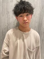 ソヨン なんば(SOYON) 毛先がポイントの重めマッシュ