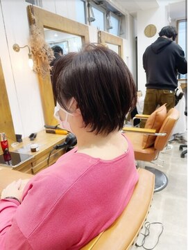 ニューライン 豪徳寺 山下(New-Line) 骨格が綺麗にみえる大人ショートボブ