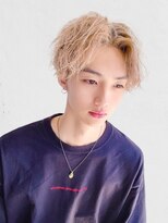 ディーバ 渋谷(D.I.E.V.A)&nbsp;10代20代30代モテ髪アップバングハイトーンマッシュメンズ