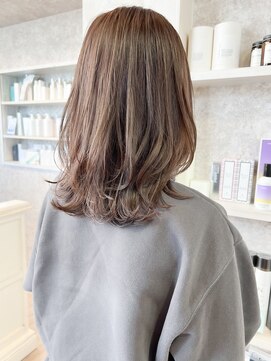キャアリー(Caary) 福山市美容室Caary冬ヘア20代30代40代レイヤーセミロング