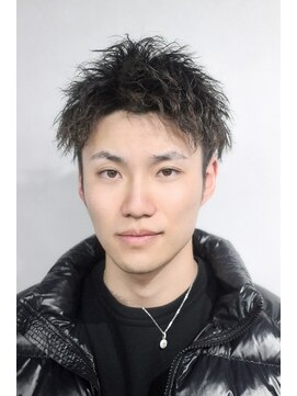 マーズ(MARS) ツイストピン×黒髪ショート/20代30代40代