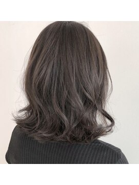 ミュー(Mu) グレージュ　ブリーチ無しダブルカラー