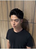 アップバングショート