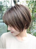 姫路ショートカット/姫路ショートボブ/飾磨美容院