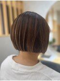 ぱっつんボブ