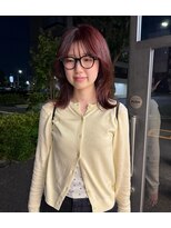 ユー(yew)&nbsp;チェリーブラウン　チェリーレッド　ダークチェリーカラー