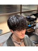 お客様スタイルボリュームを抑えたツイスト巻き