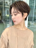 ロンド 銀座(Lond)&nbsp;☆【春日】オリーブグレー/ショート/顔周りレイヤー/髪質改善40