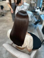 ハル 新宿(haru)&nbsp;ウォームブラウン/髪質改善/韓国風/モテ髪/さらツヤロング