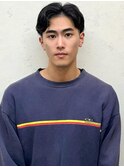 小川/高田馬場メンズセンターパートヘア/ビジネス