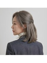アームスヘアー 狭山ヶ丘店(arm's hair)&nbsp;【脱・白髪染め】狭山ヶ丘で叶う白髪ぼかしハイライトで叶う艶髪