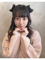キキ(kiki by KENJE)&nbsp;ミニリボンヘアアレンジ
