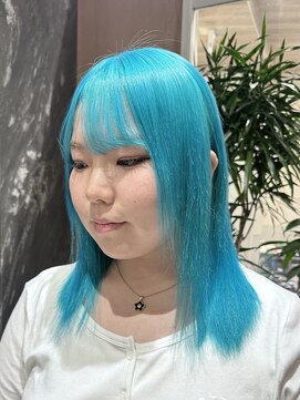 アニュー(A'nyu) ターコイズブルー/ペールブルー/水色/ライトブルー/ブルーカラー