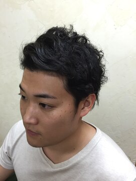 ポコアニコ(Poco a Nico) ぐりぐりパーマ ちょっとダンディー