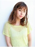 シースルーバング ニュアンスウェーブ★★