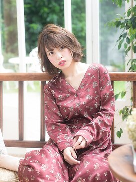 オーブ ヘアー ブランコ 久米川店(AUBE HAIR Blanco) こなれボブスタイル